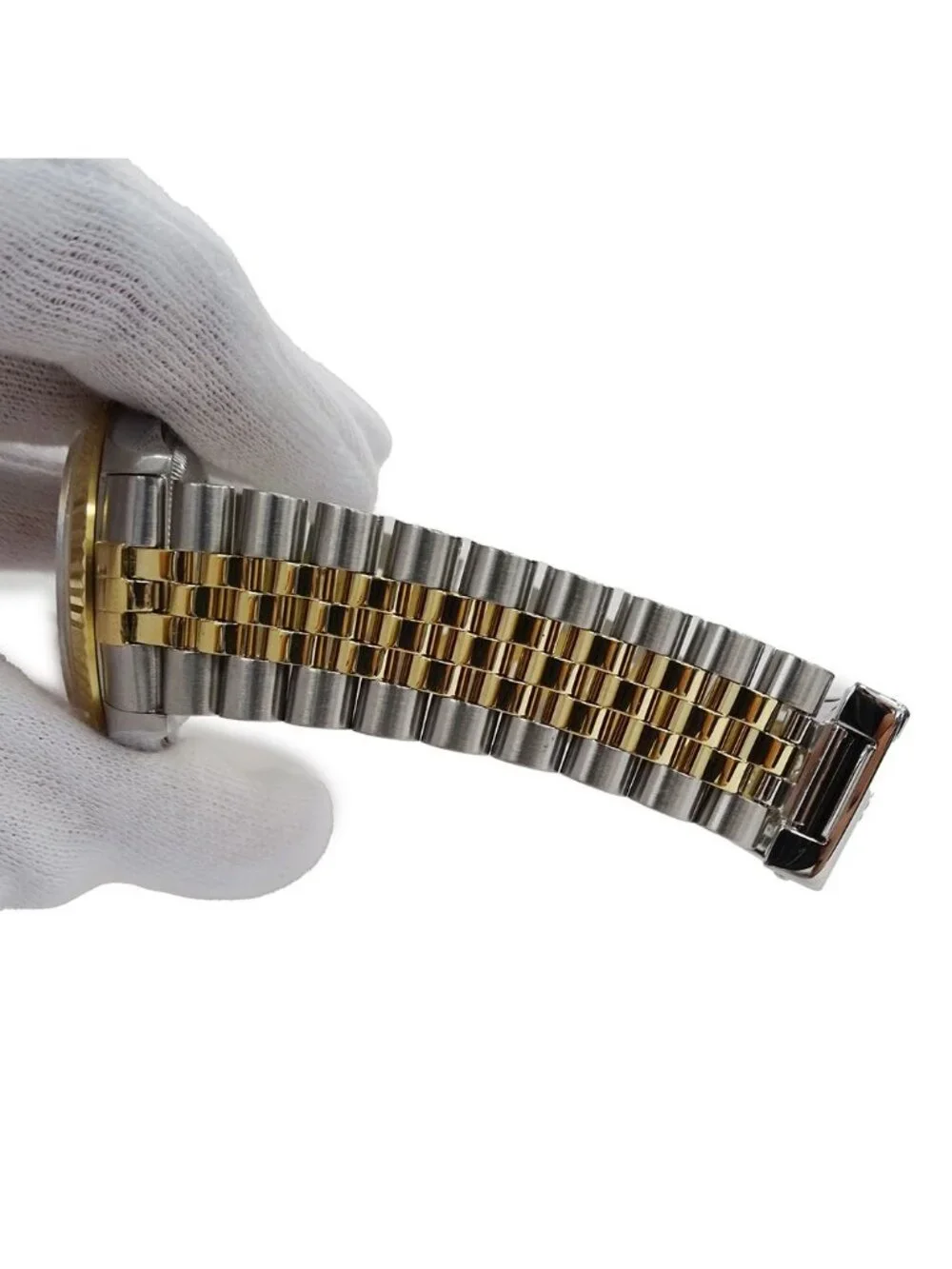 Rolex Datejust T Watch Automatic Winding at Stainless Steel Gold YG Combination